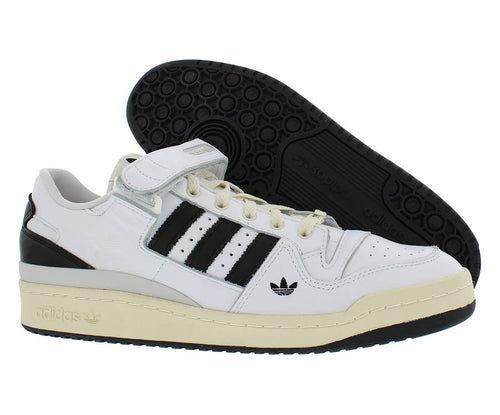 adidas Forum Low Mens Shoes Size 10.5, Color: Forever True White/Core Black/Green One