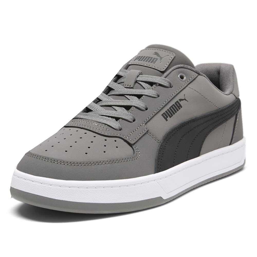 PUMA Mens Caven 2.0 Sneaker, Cool Dark Gray-PUMA Mens Black, 7.5