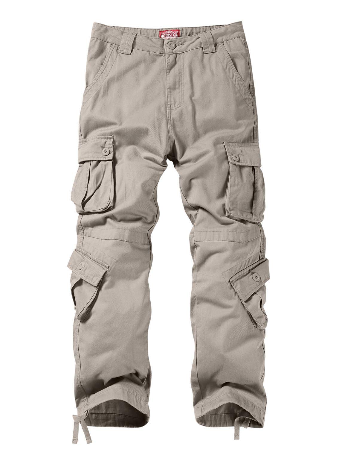 Match Mens Wild Cargo Pants (6053 Apricot, 34)