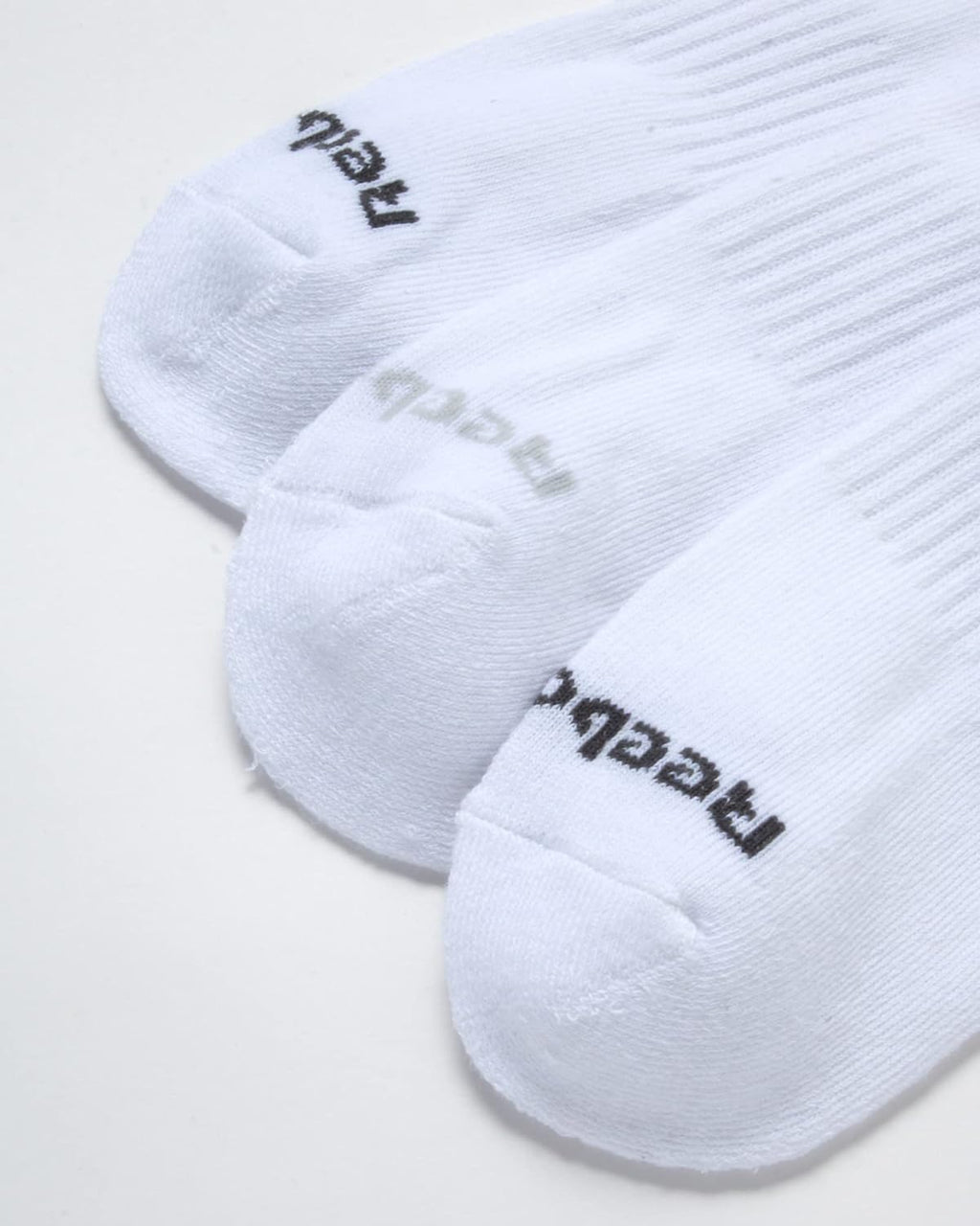 Reebok Mens Athletic Crew Socks - 5 Pack Moisture Wicking Cushioned Athletic Socks for Men with Reinforced Seams (6-12.5), Size 6-12.5, All White