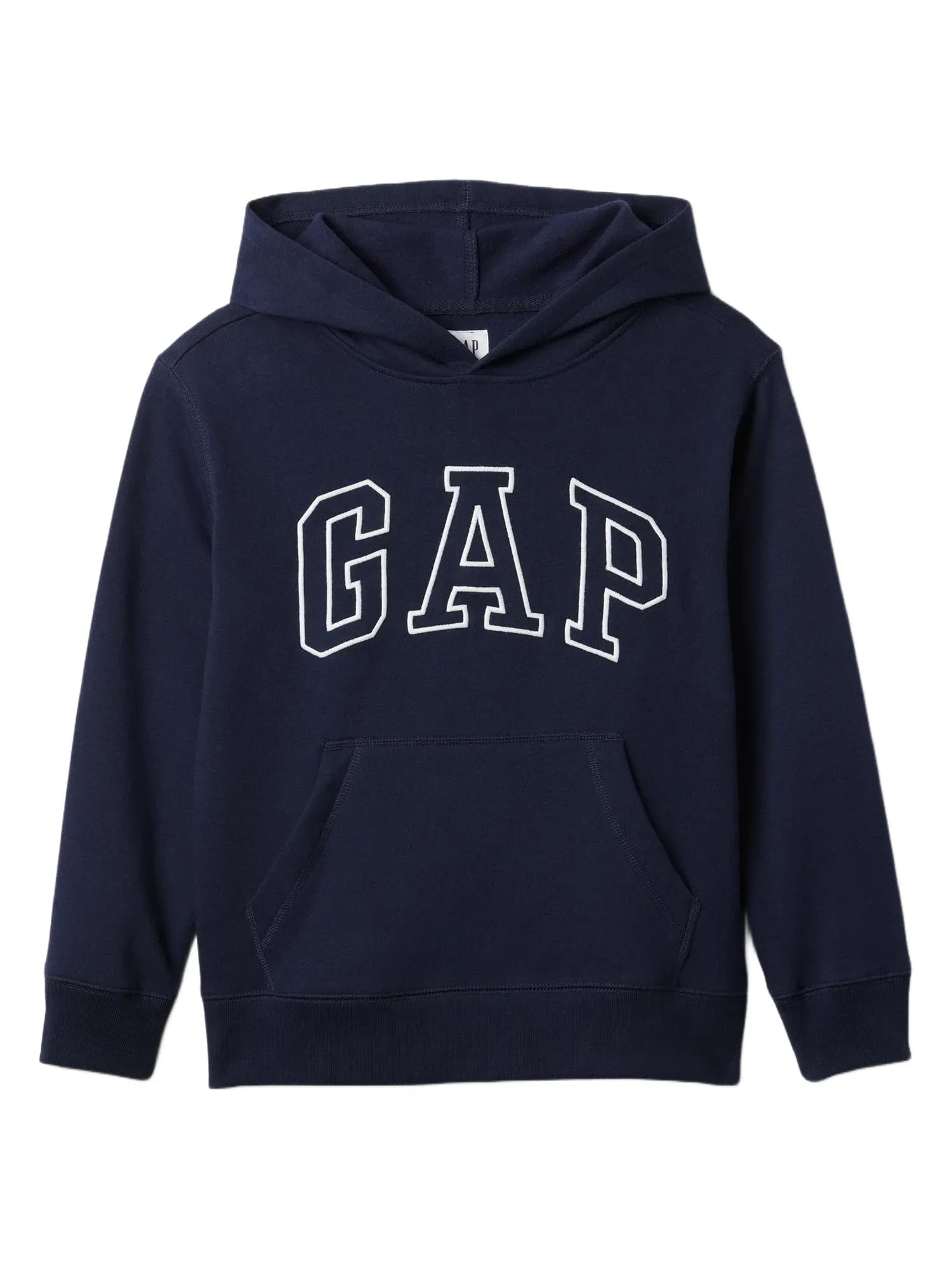 GAP Boys Logo Hoodie Hooded Sweatshirt Tapestry Navy M
