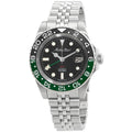 Mathey-Tissot GMT Automatic Black Dial Sprite Bezel Men's Watch H903ATNV
