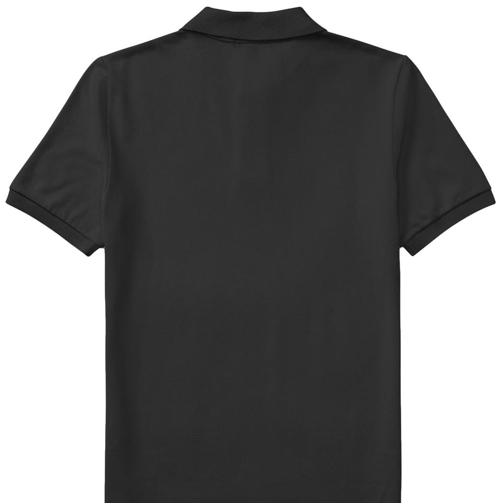 POLO RALPH LAUREN Boys' Classic Cotton Mesh Polo Shirt (RalphBlack, L)