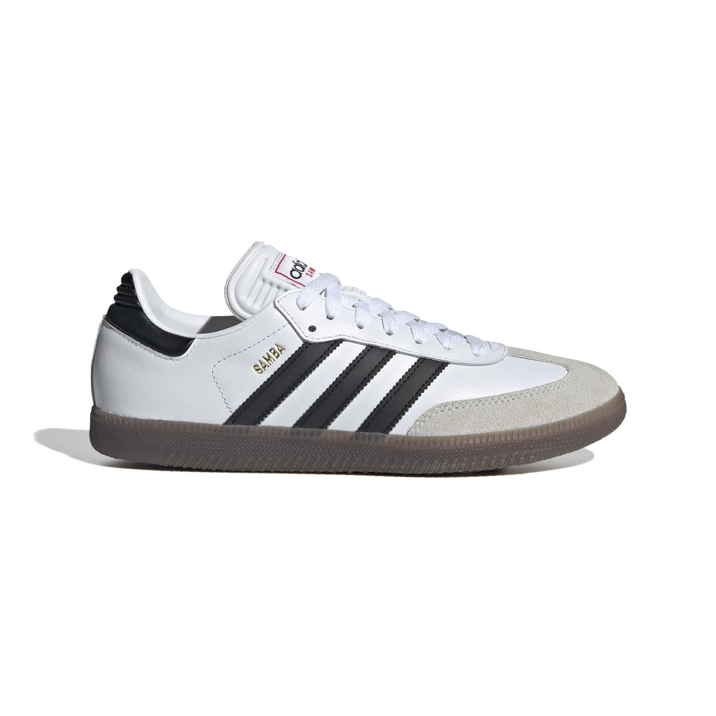 Adidas Unisex-Adult Samba Indoor, White/Black/Vivid Red, 9