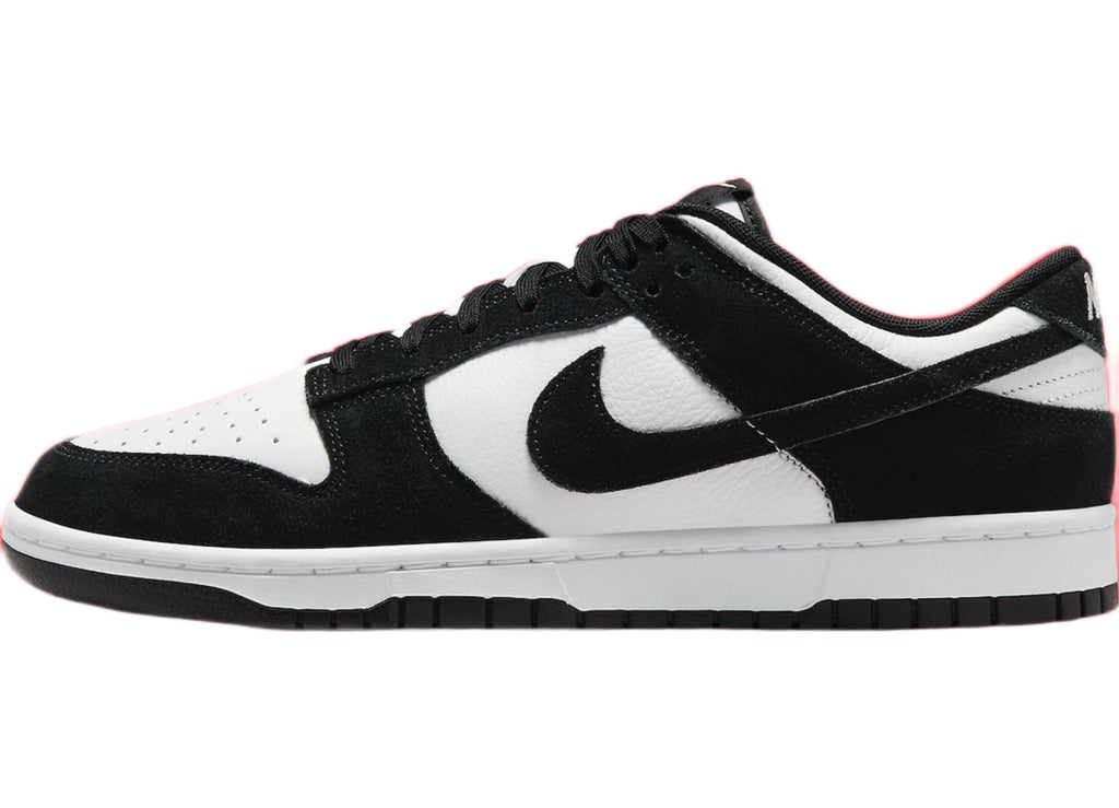 Nike Dunk Low Retro Men's Shoes (FQ8249-100, White/White/Black) Size 10