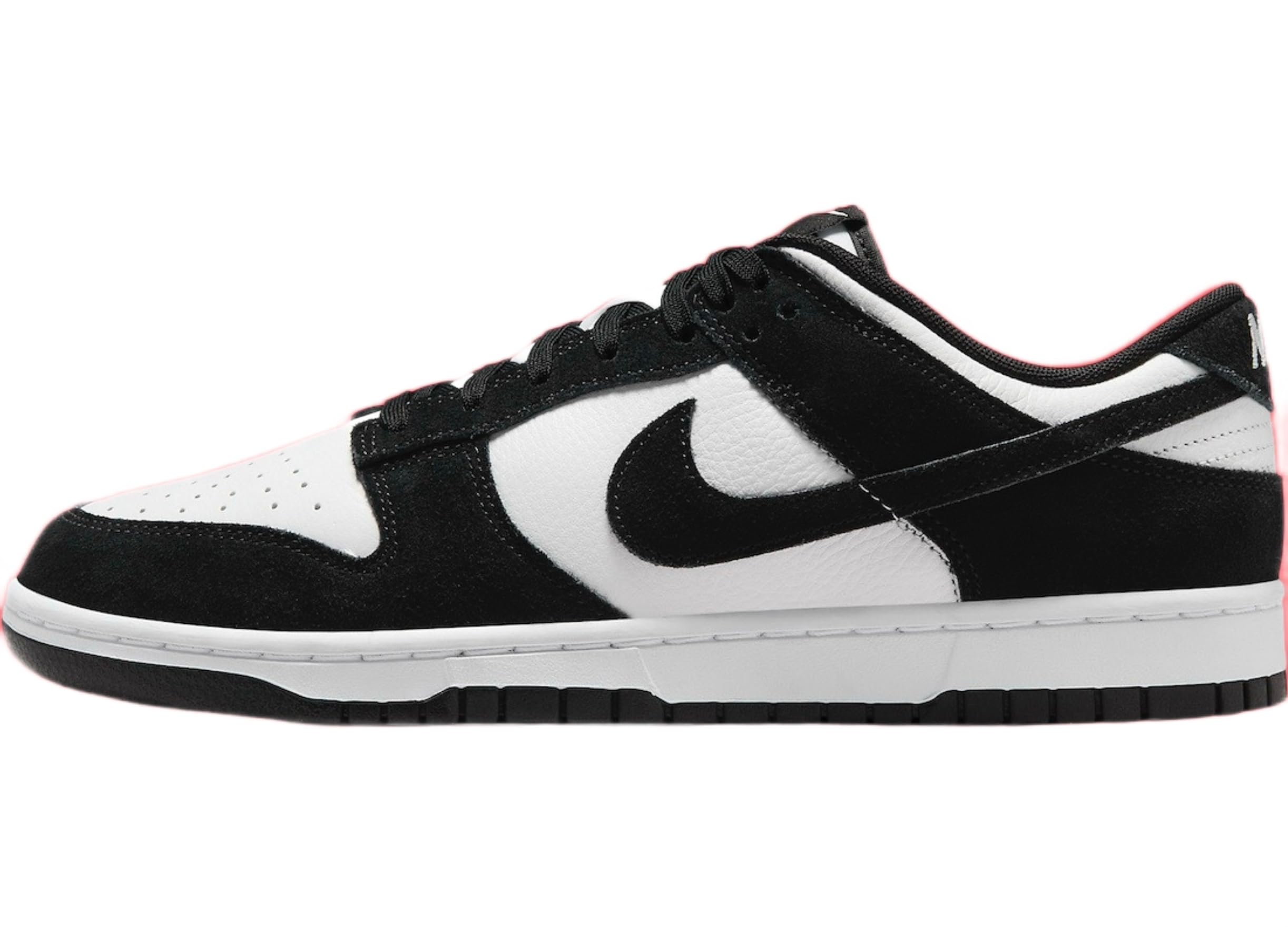 Nike Dunk Low Retro Men's Shoes (FQ8249-100, White/White/Black) Size 10