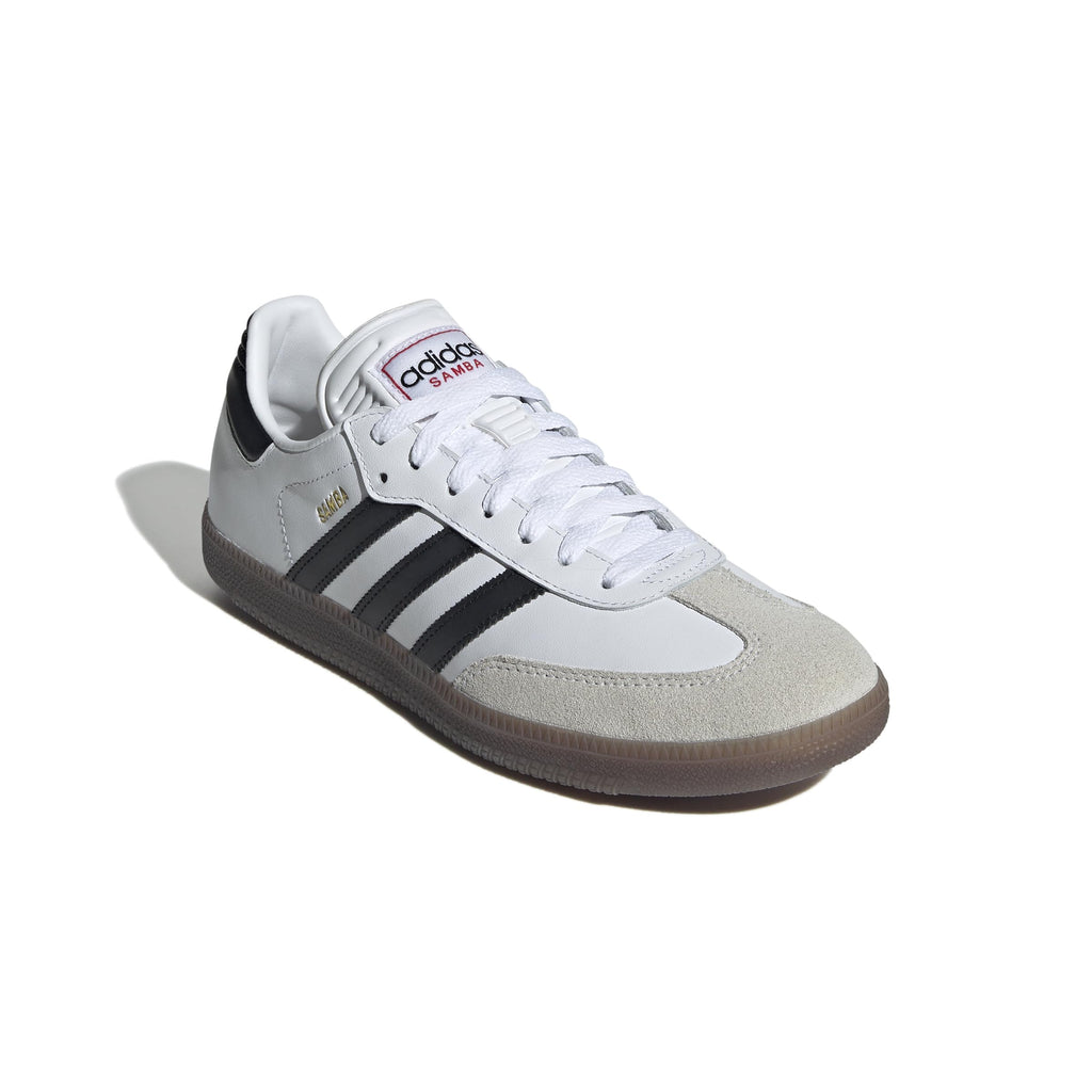 Adidas Unisex-Adult Samba Indoor, White/Black/Vivid Red, 9