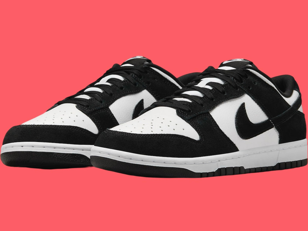 Nike Dunk Low Retro Men's Shoes (FQ8249-100, White/White/Black) Size 10