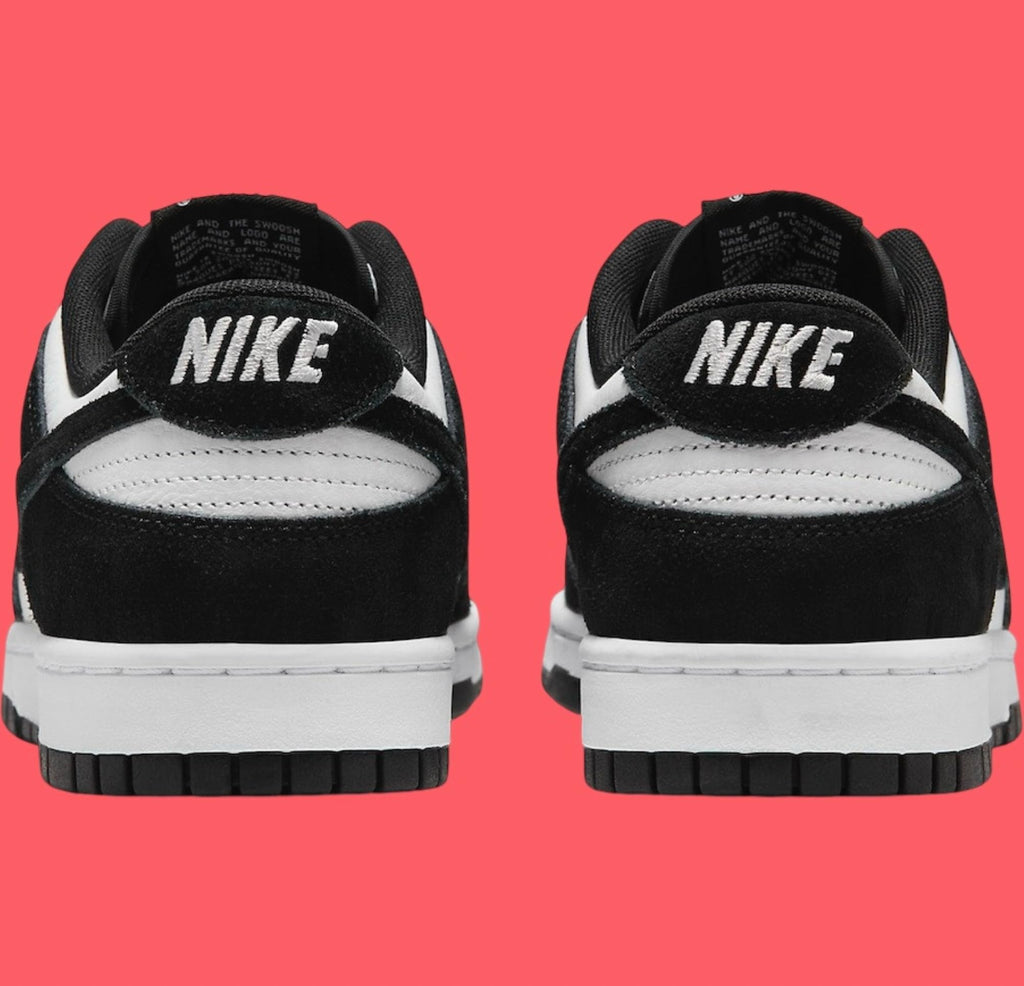 Nike Dunk Low Retro Men's Shoes (FQ8249-100, White/White/Black) Size 10