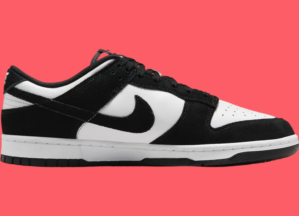 Nike Dunk Low Retro Men's Shoes (FQ8249-100, White/White/Black) Size 10