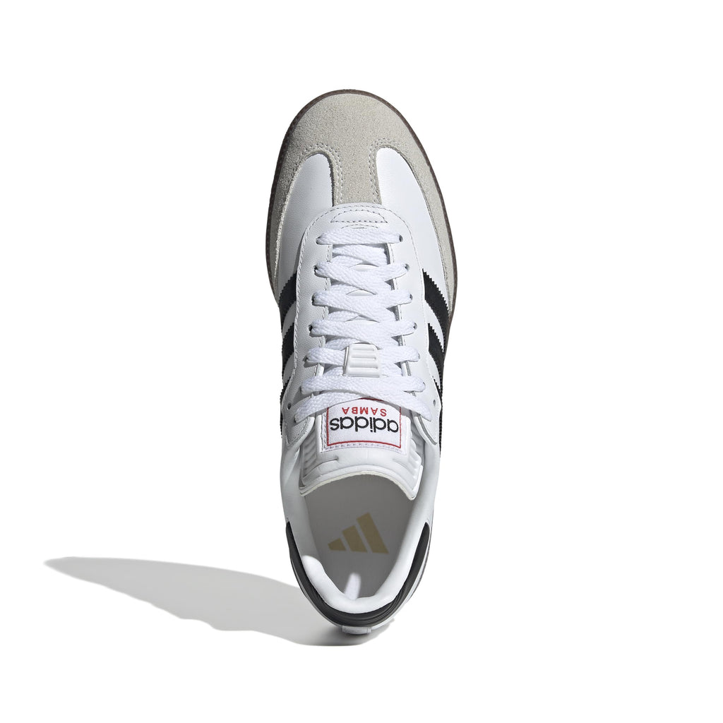 Adidas Unisex-Adult Samba Indoor, White/Black/Vivid Red, 9