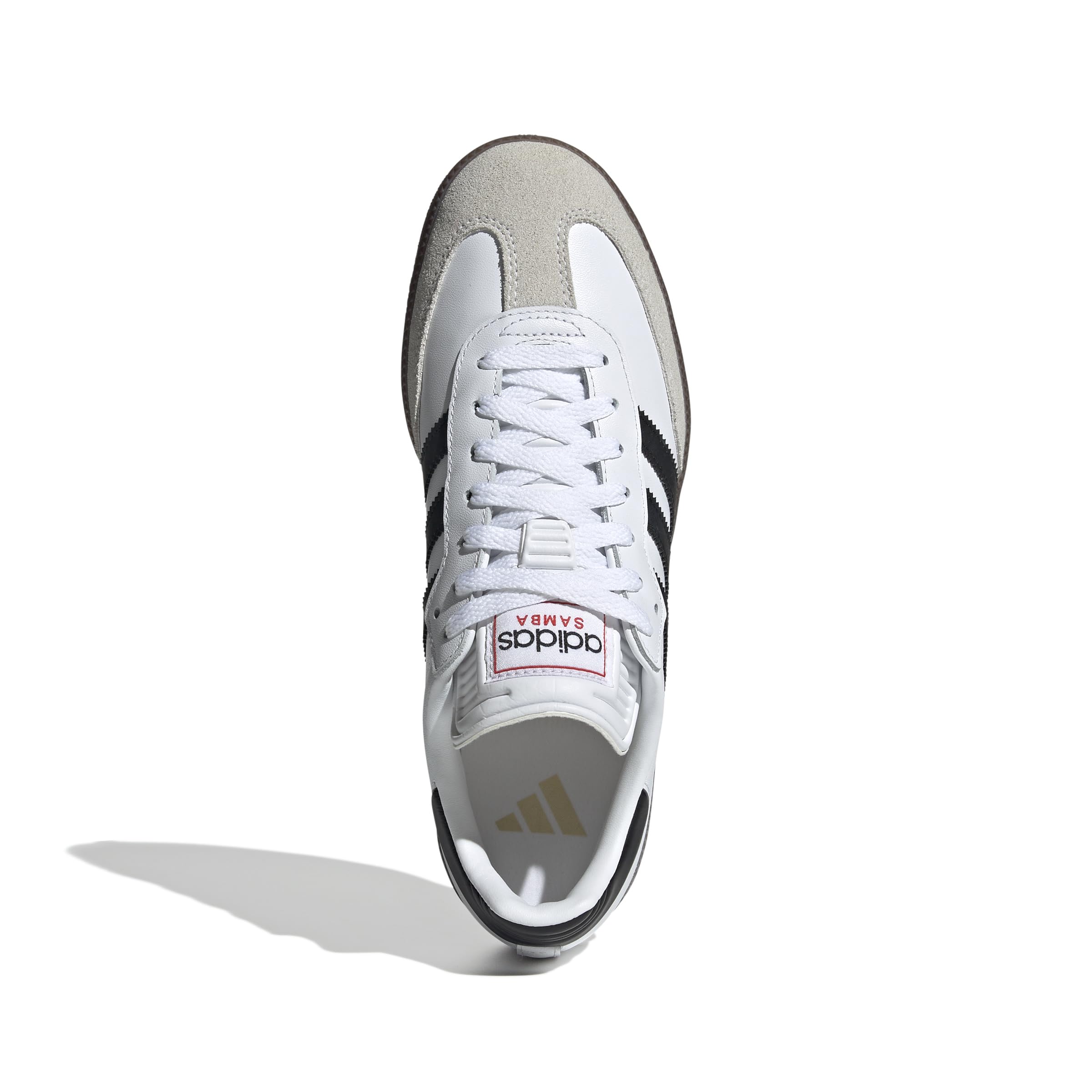 Adidas Unisex-Adult Samba Indoor, White/Black/Vivid Red, 9