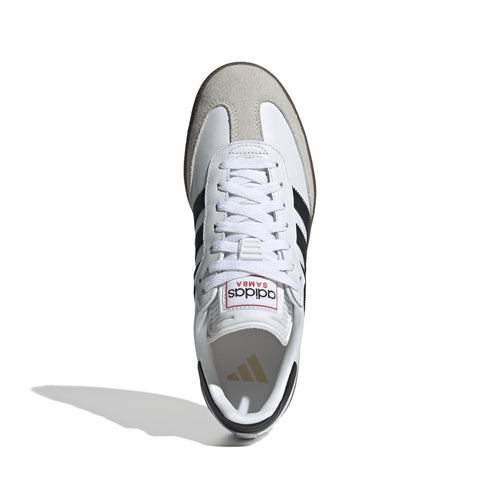 Adidas Unisex-Adult Samba Indoor, White/Black/Vivid Red, 9