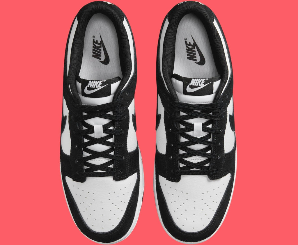 Nike Dunk Low Retro Men's Shoes (FQ8249-100, White/White/Black) Size 10