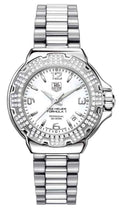 TAG Heuer Women's WAC1215.BA0852 Diamond White Dial Formula One Watch