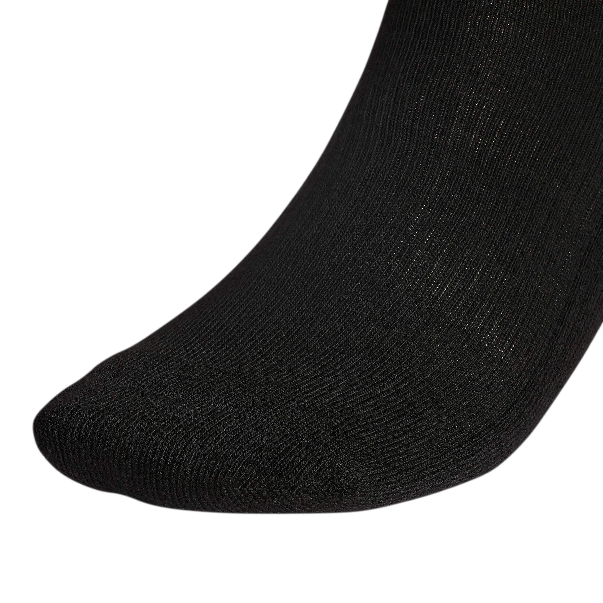 adidas Mens Athletic Cushioned Crew Socks (6 Pairs) Durable & Comfortable