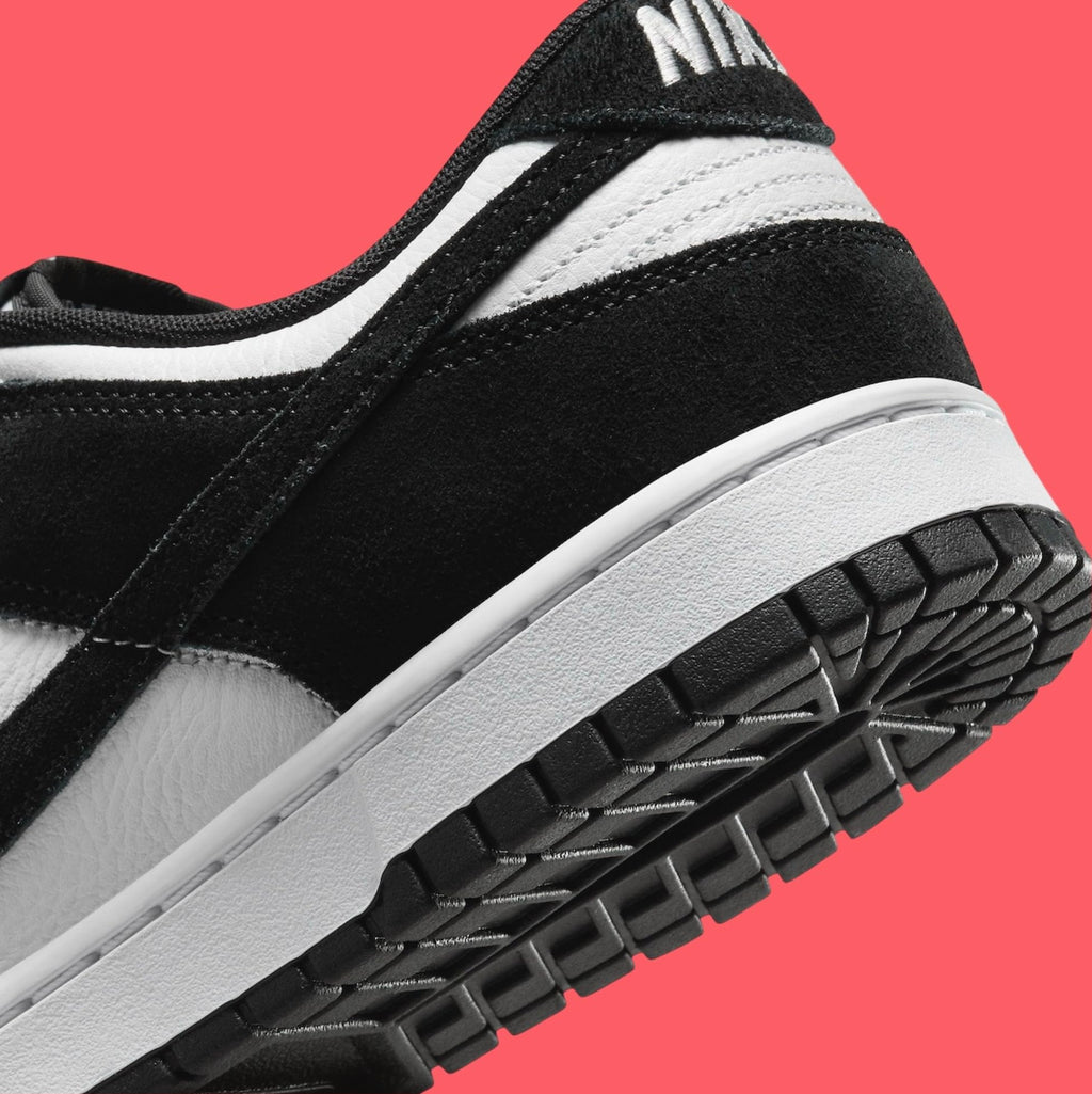 Nike Dunk Low Retro Men's Shoes (FQ8249-100, White/White/Black) Size 10