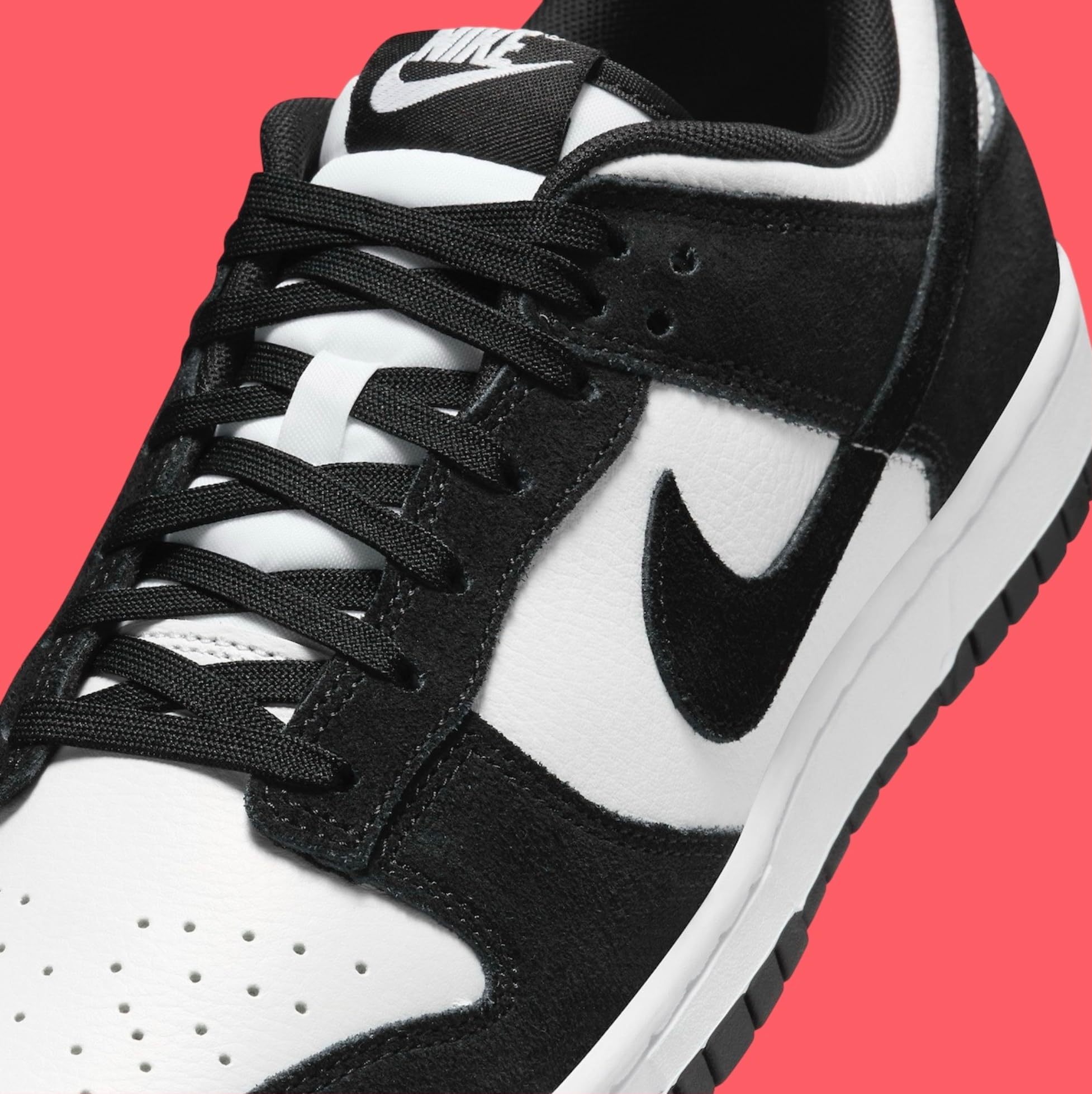 Nike Dunk Low Retro Men's Shoes (FQ8249-100, White/White/Black) Size 10