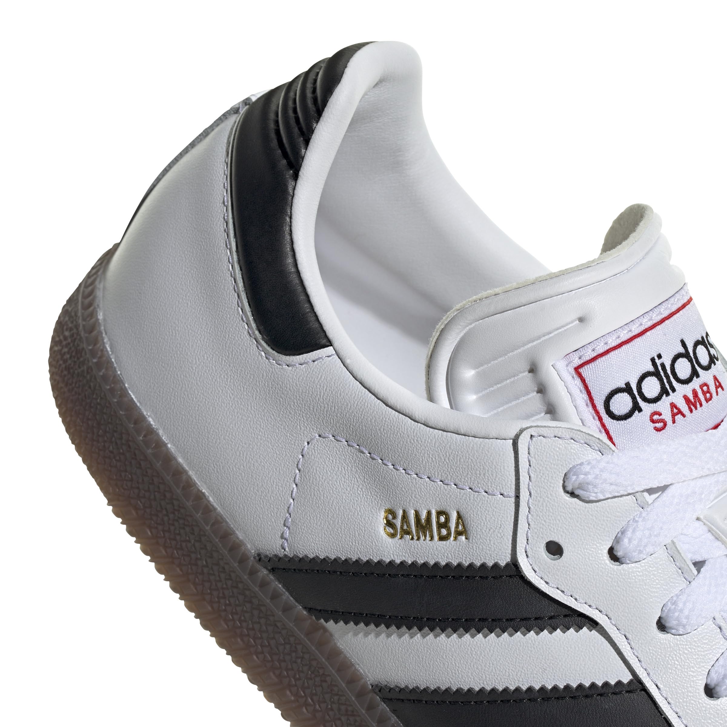 Adidas Unisex-Adult Samba Indoor, White/Black/Vivid Red, 9