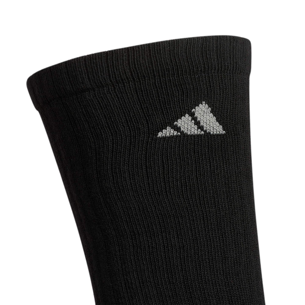 adidas Mens Athletic Cushioned Crew Socks (6 Pairs) Durable & Comfortable
